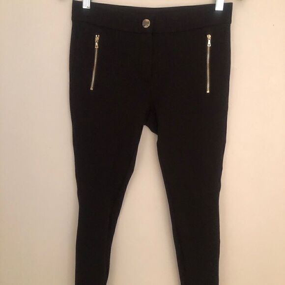 NWOT Loft very Classy Size 4 Petite Black Slim Fit Pants/ Leggings! - Picture 9 of 14